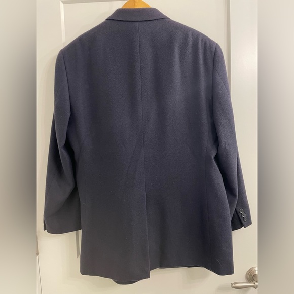 Brooks Brothers Navy Camelhair Blazer 46R Made in USA - Picture 2 of 5